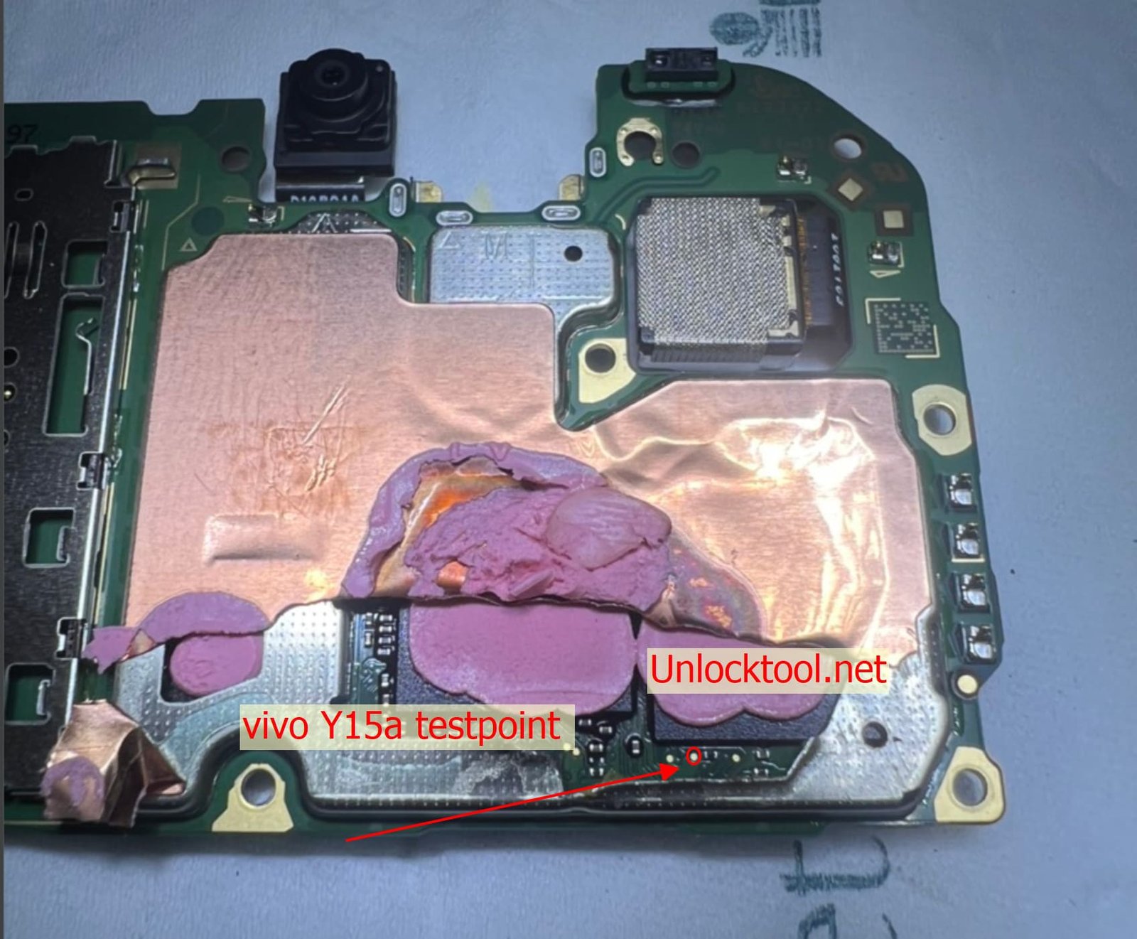 Vivo Y15 New Test Point / EDL Point